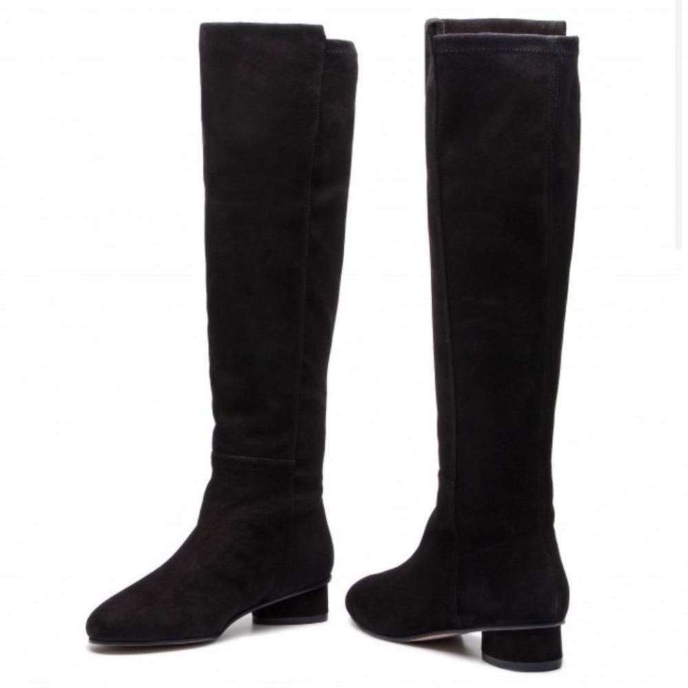 Stuart Weitzman Eloise Knee High Suede Boots